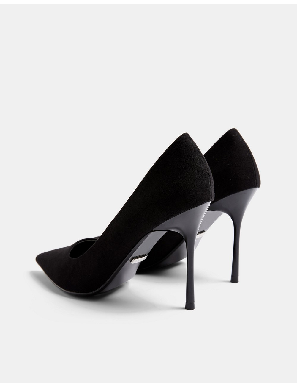 Topshop court heels in black