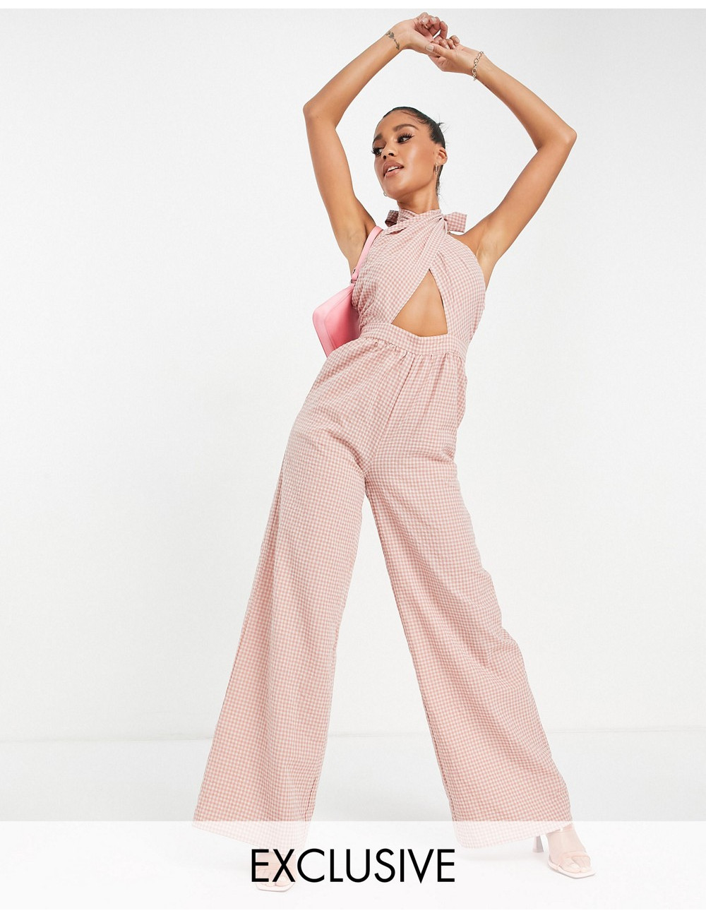 Missguided wide leg wrap...