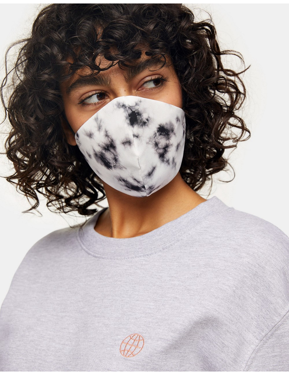 Topshop face covering in...