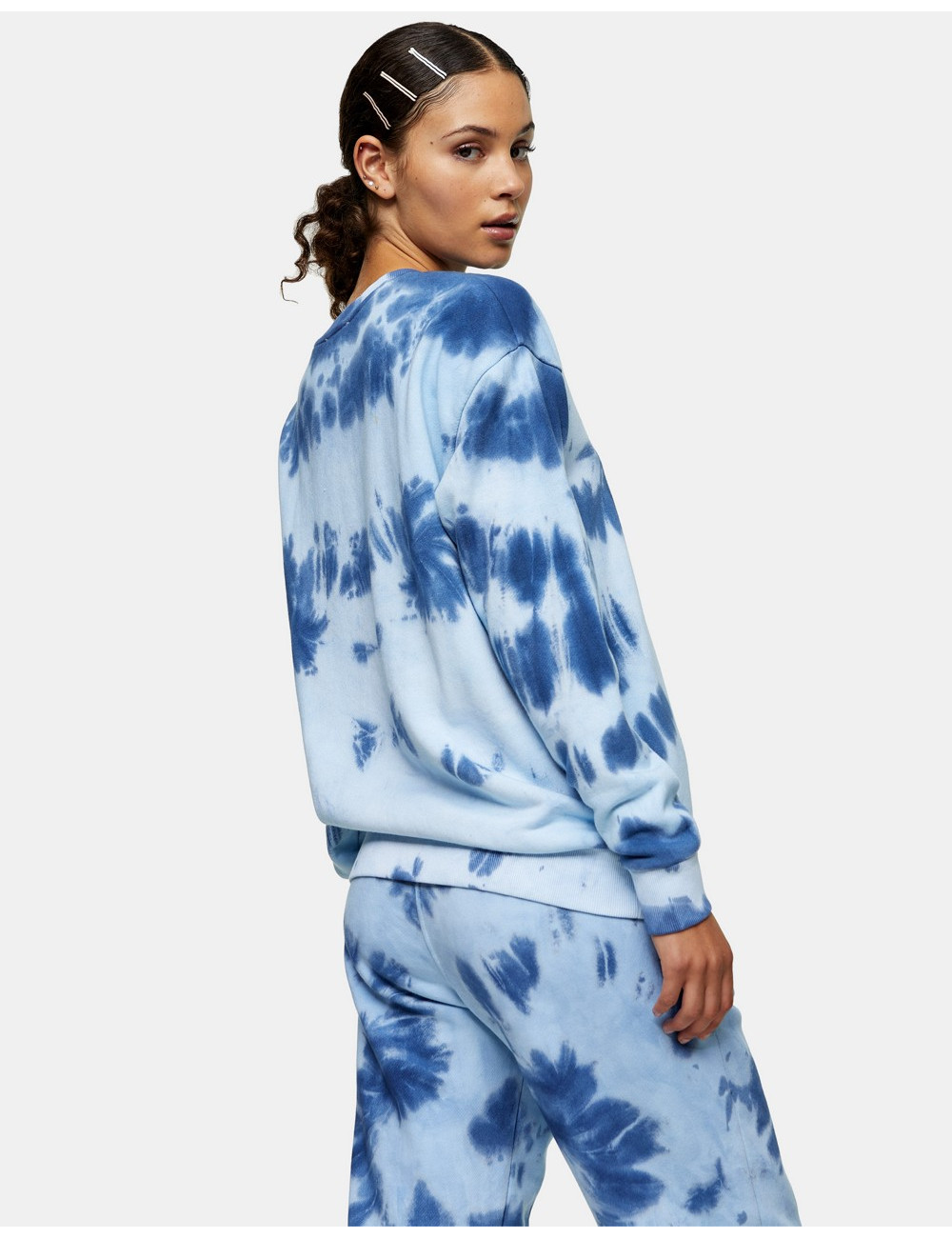 Topshop tall sweat in blue...