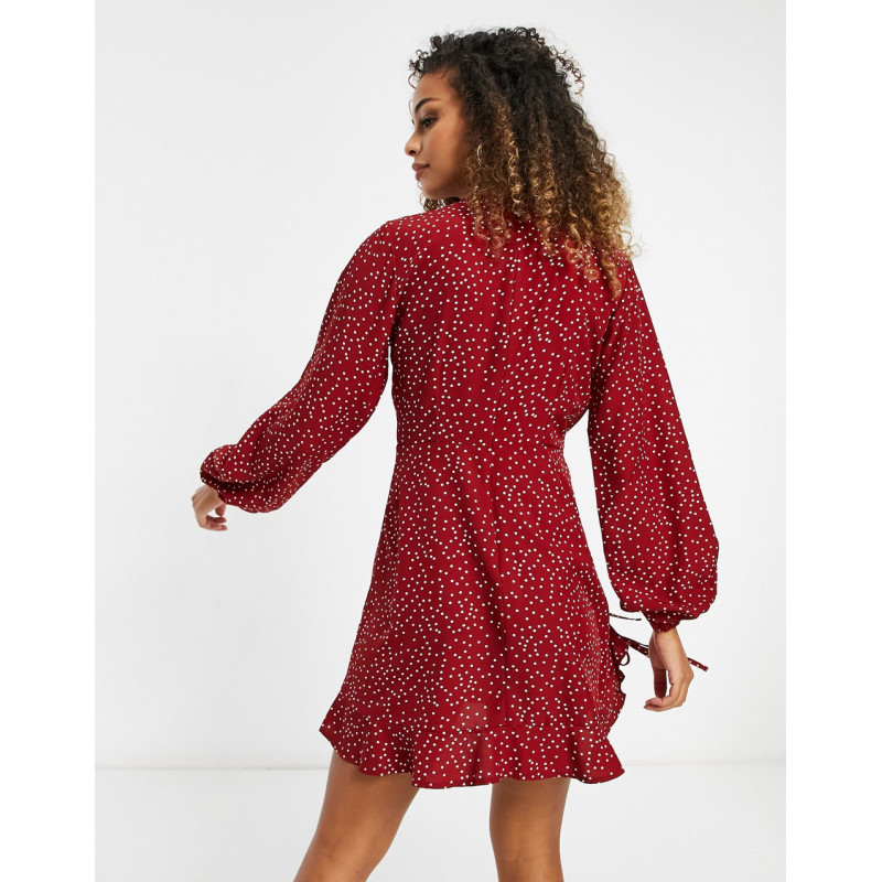 Missguided tea dress with...