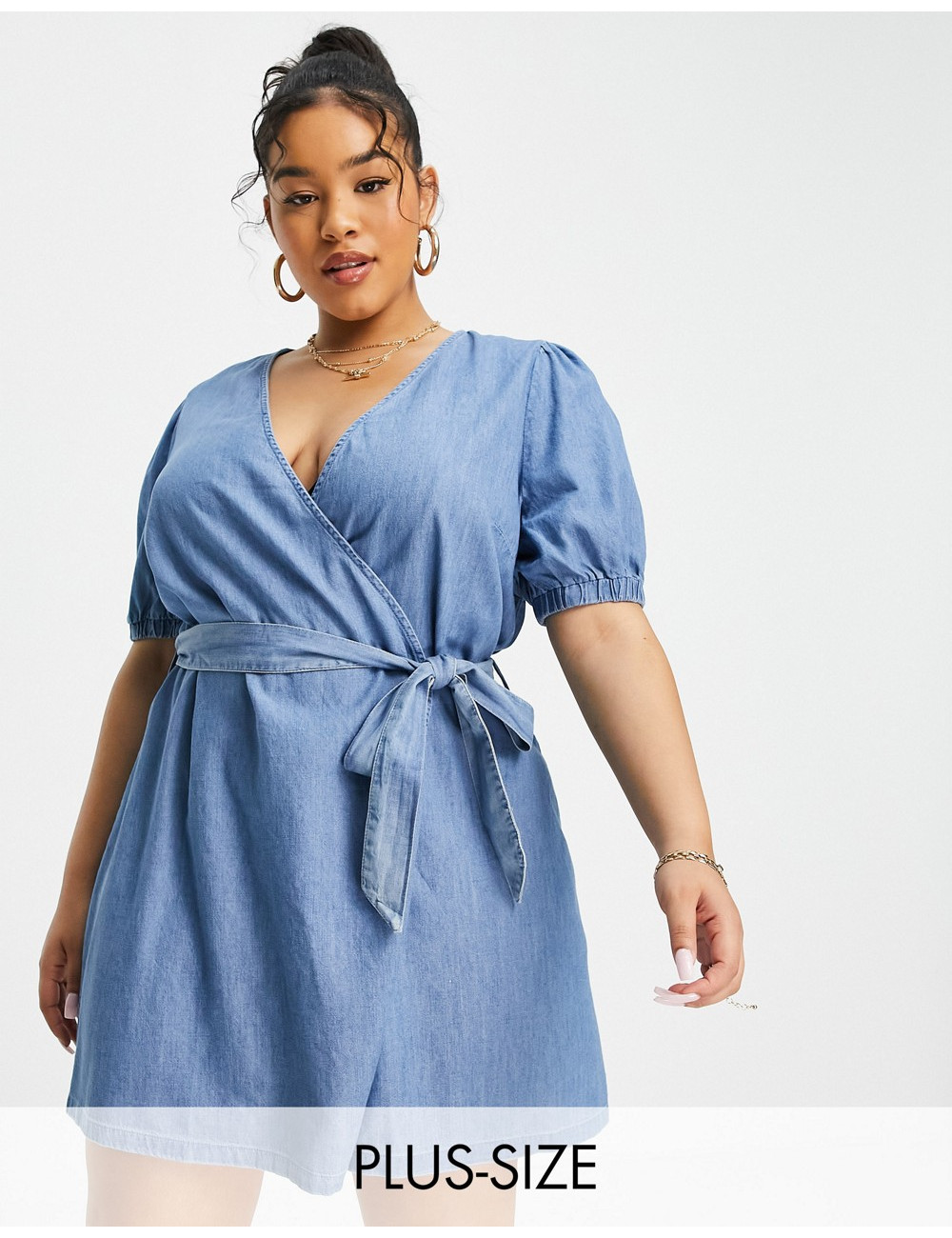 Only Curve chambray wrap...