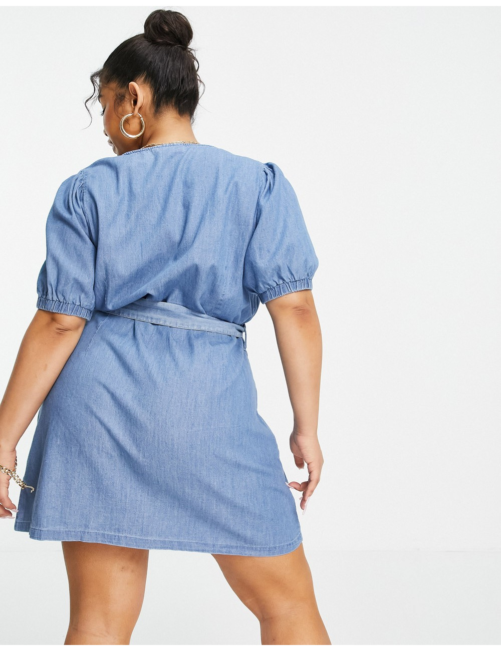 Only Curve chambray wrap...