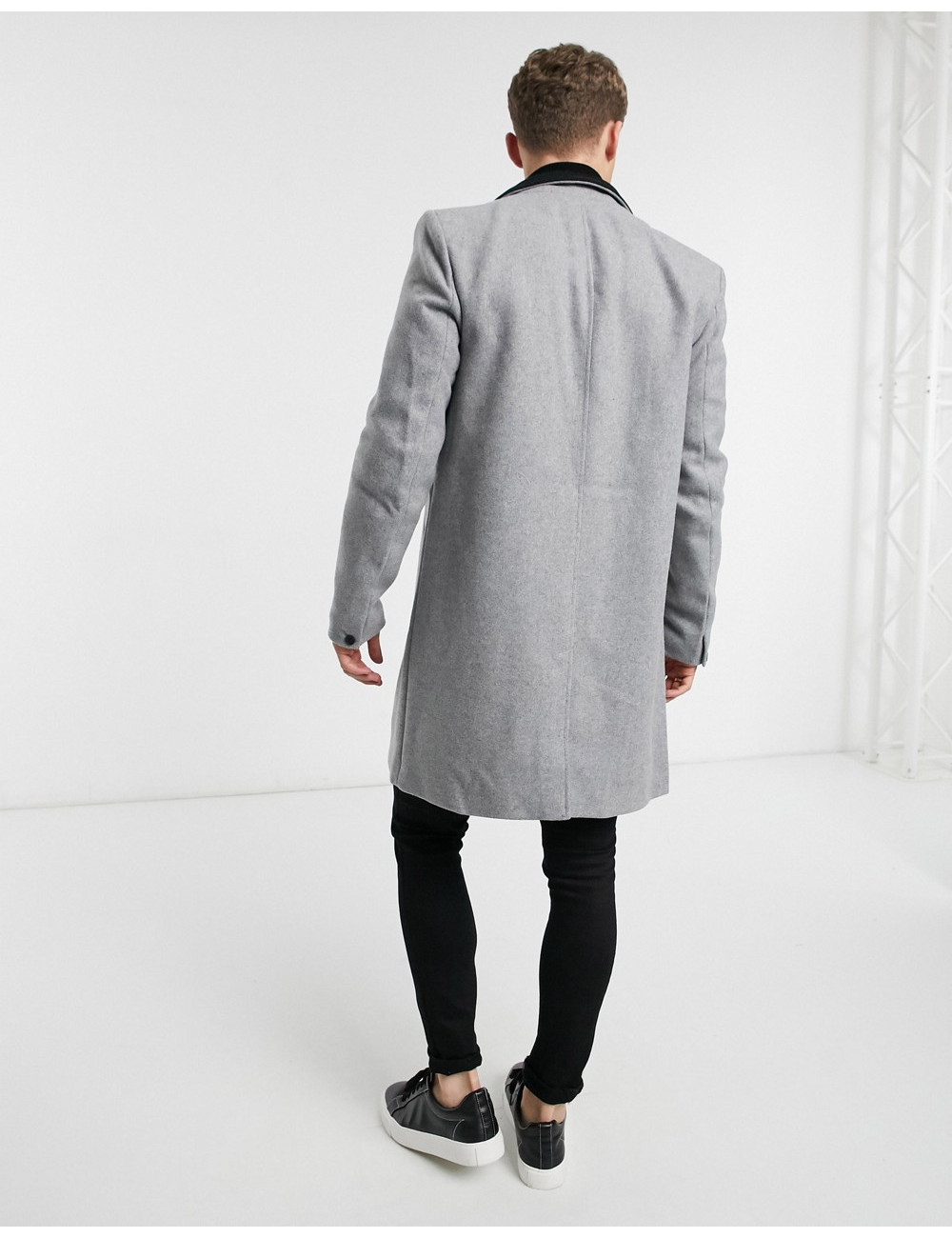 Only & Sons overcoat with...