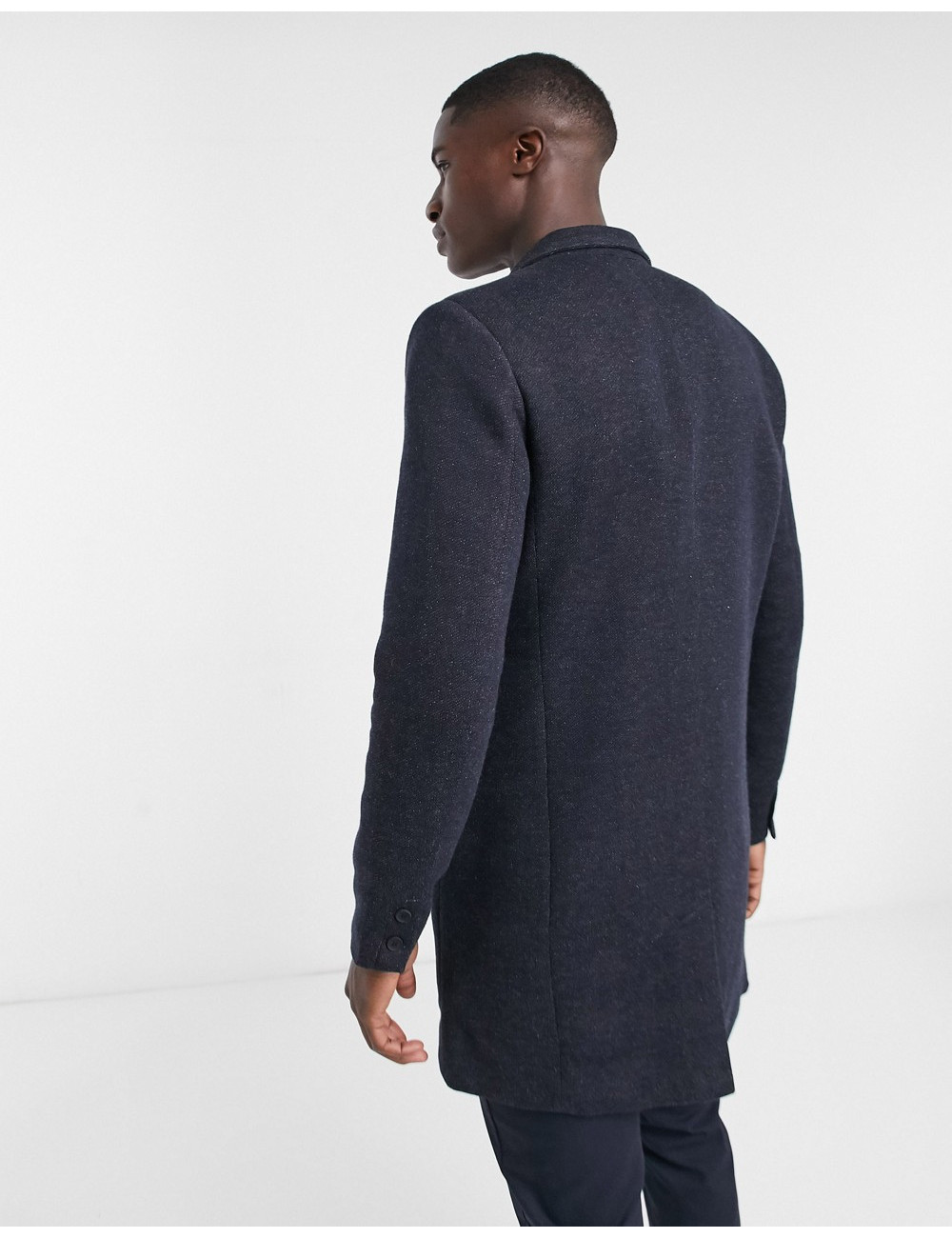 Only & Sons jersey overcoat...