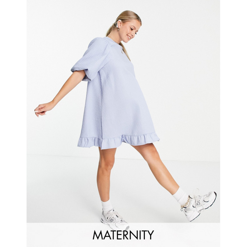 Pieces Maternity puff...