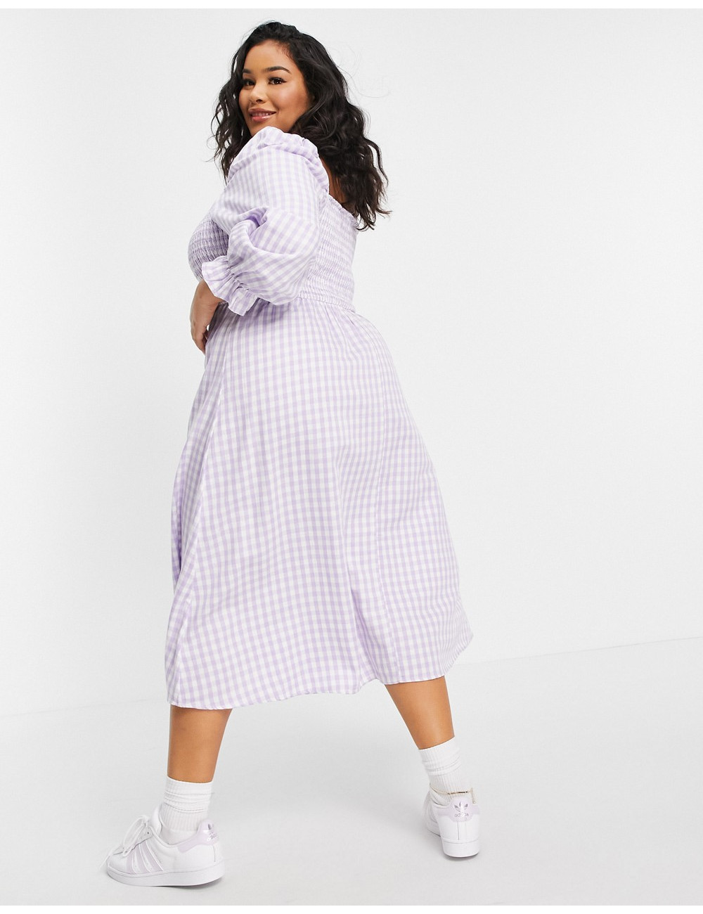 New Look Curve gingham...