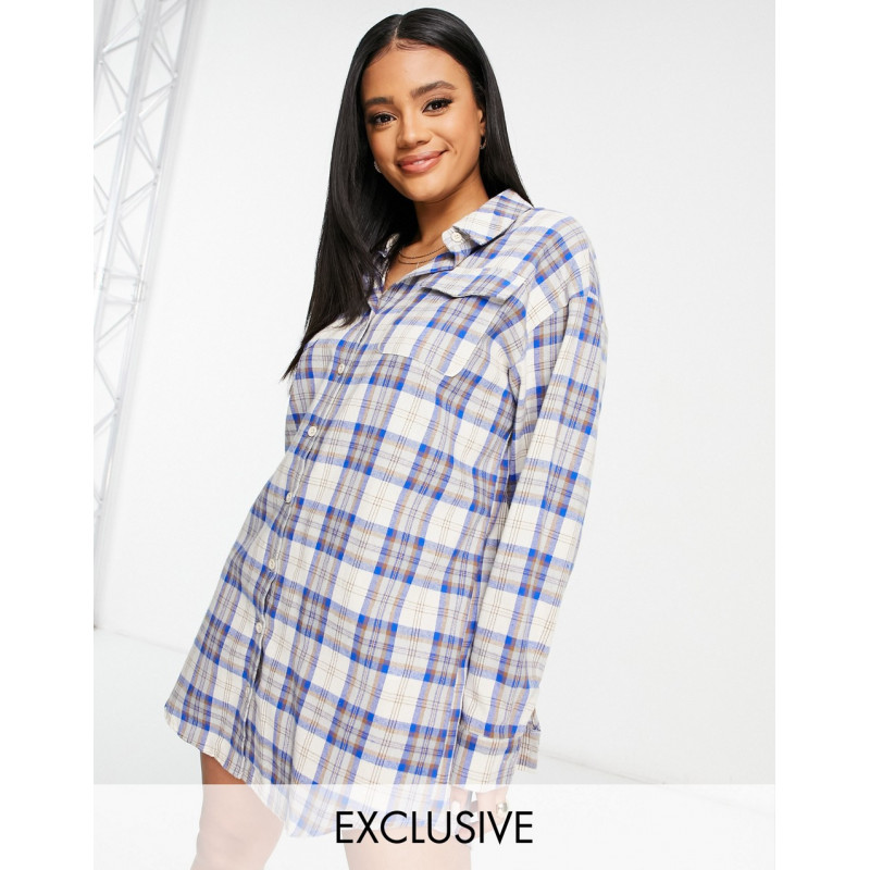 Missguided shirt dress in...