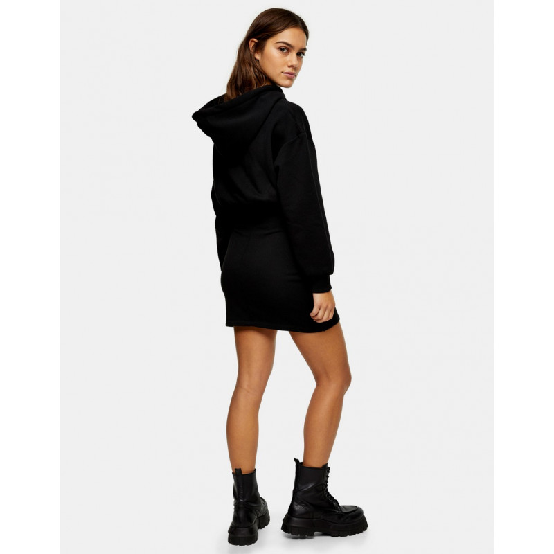 Topshop Petite hooded sweat...