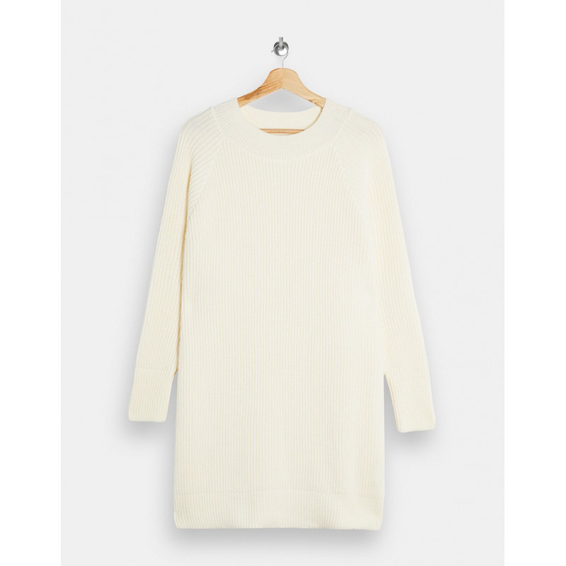Topshop crew neck knitted...