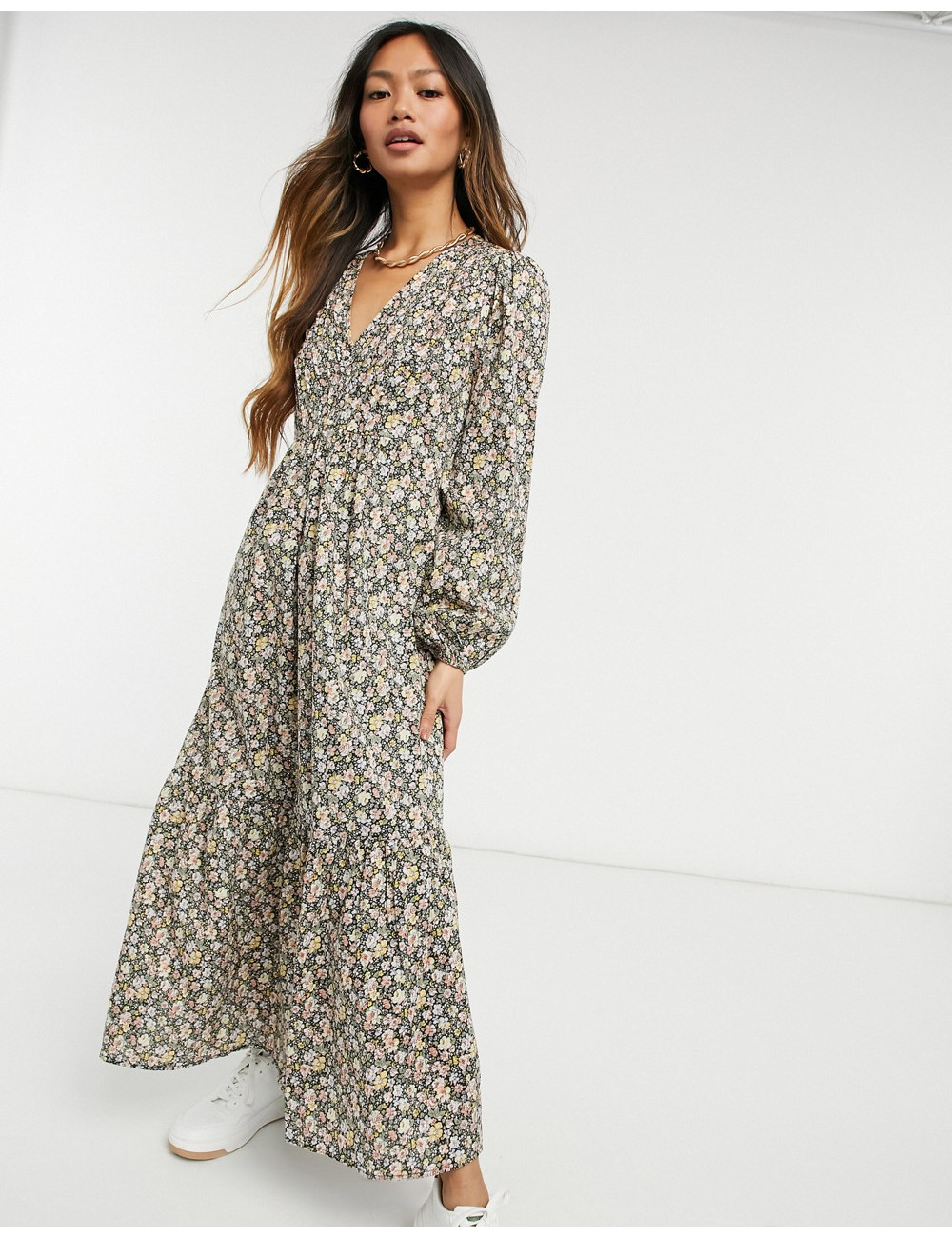 Y.A.S maxi dress with...