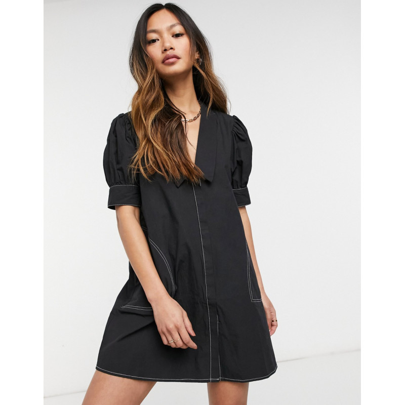 Lost Ink mini dress with...
