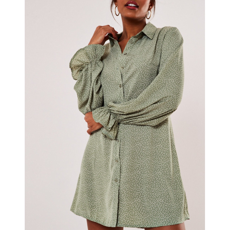 Missguided shirt dress with...