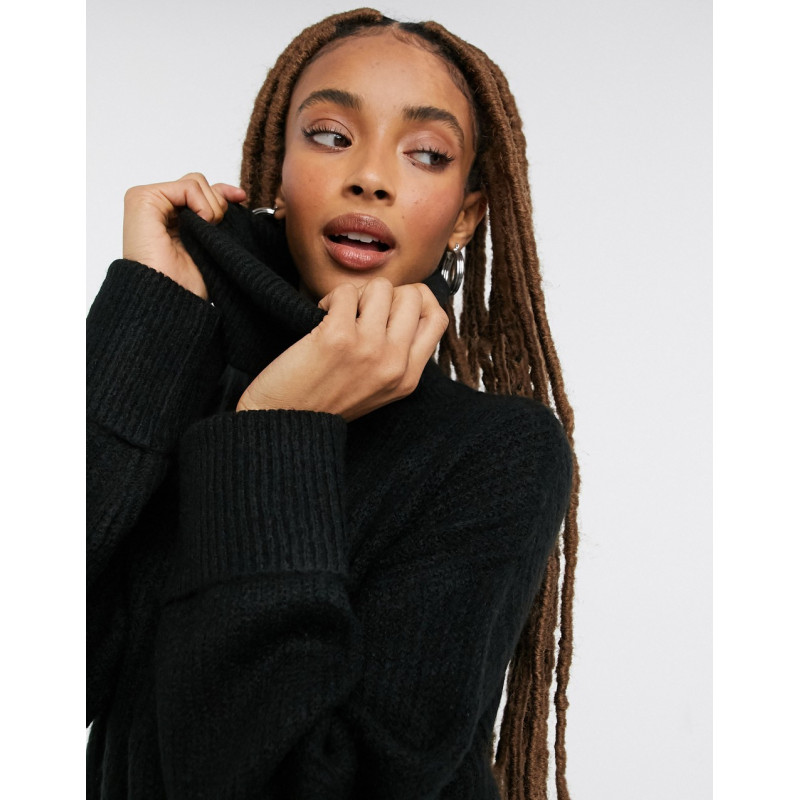 Topshop funnel neck knitted...