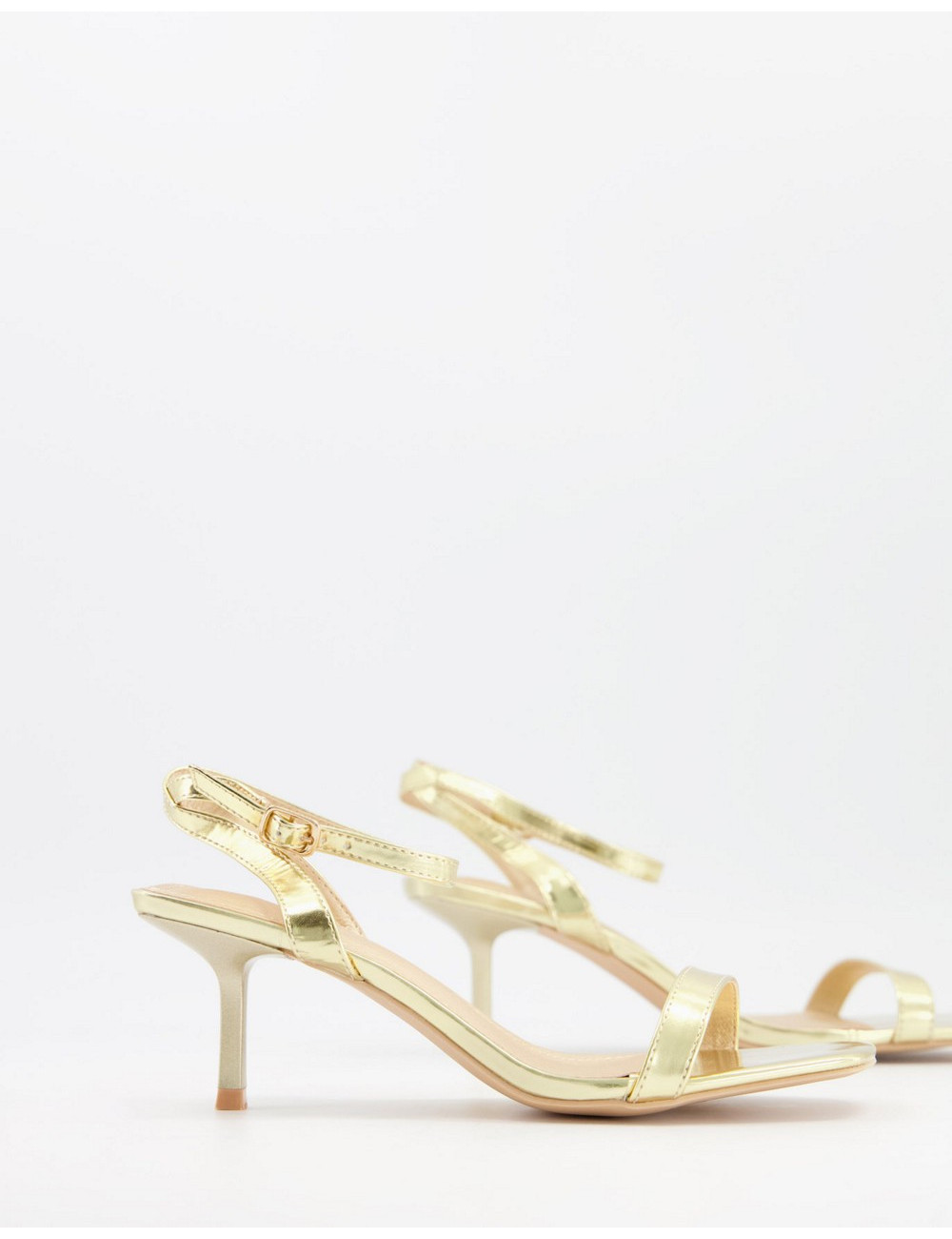 Glamorous heeled sandals...