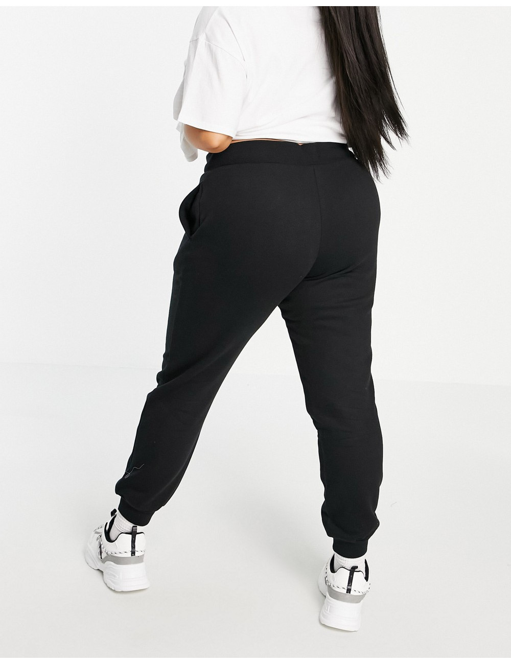 Simply Be joggers in black