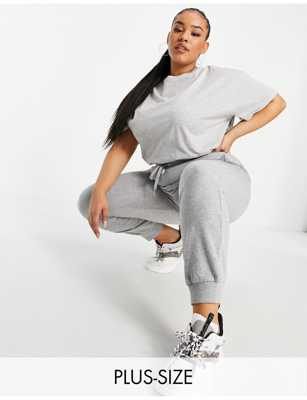 Simply Be joggers in grey