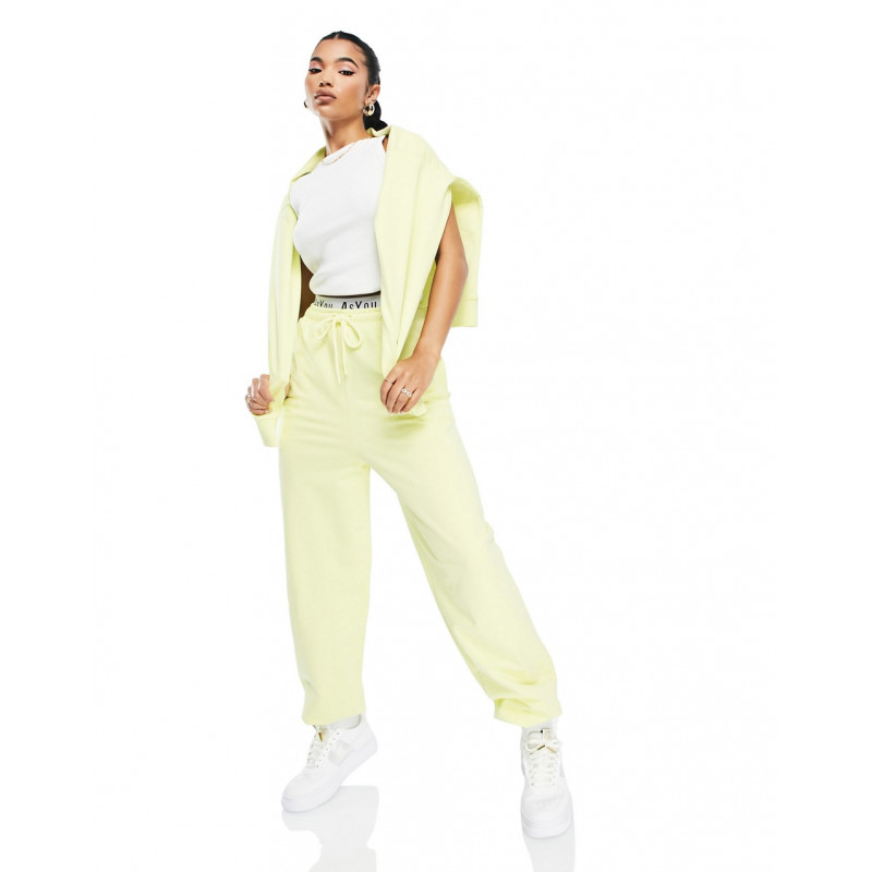 ASYOU co-ord jogger in lime