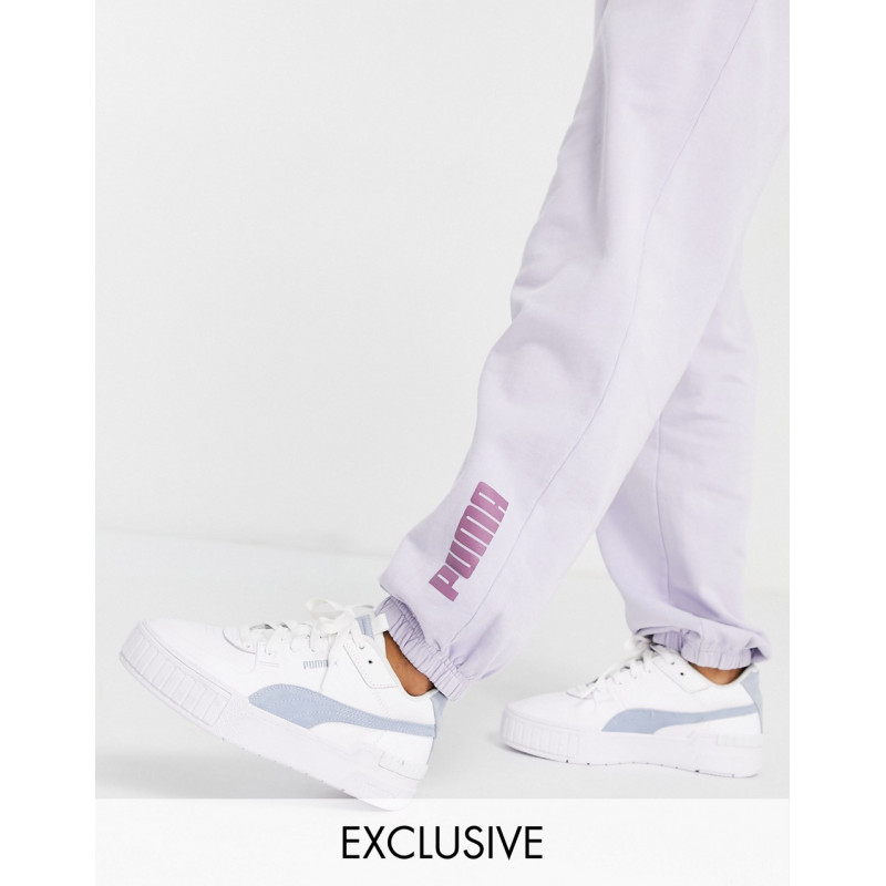 Puma washed jogger in...