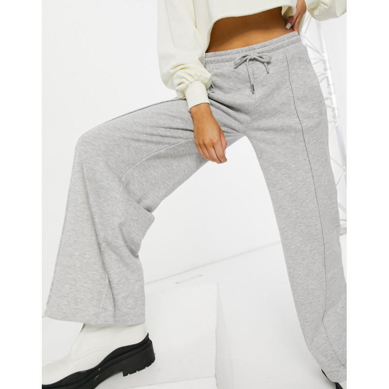 Topshop wide leg joggers in...