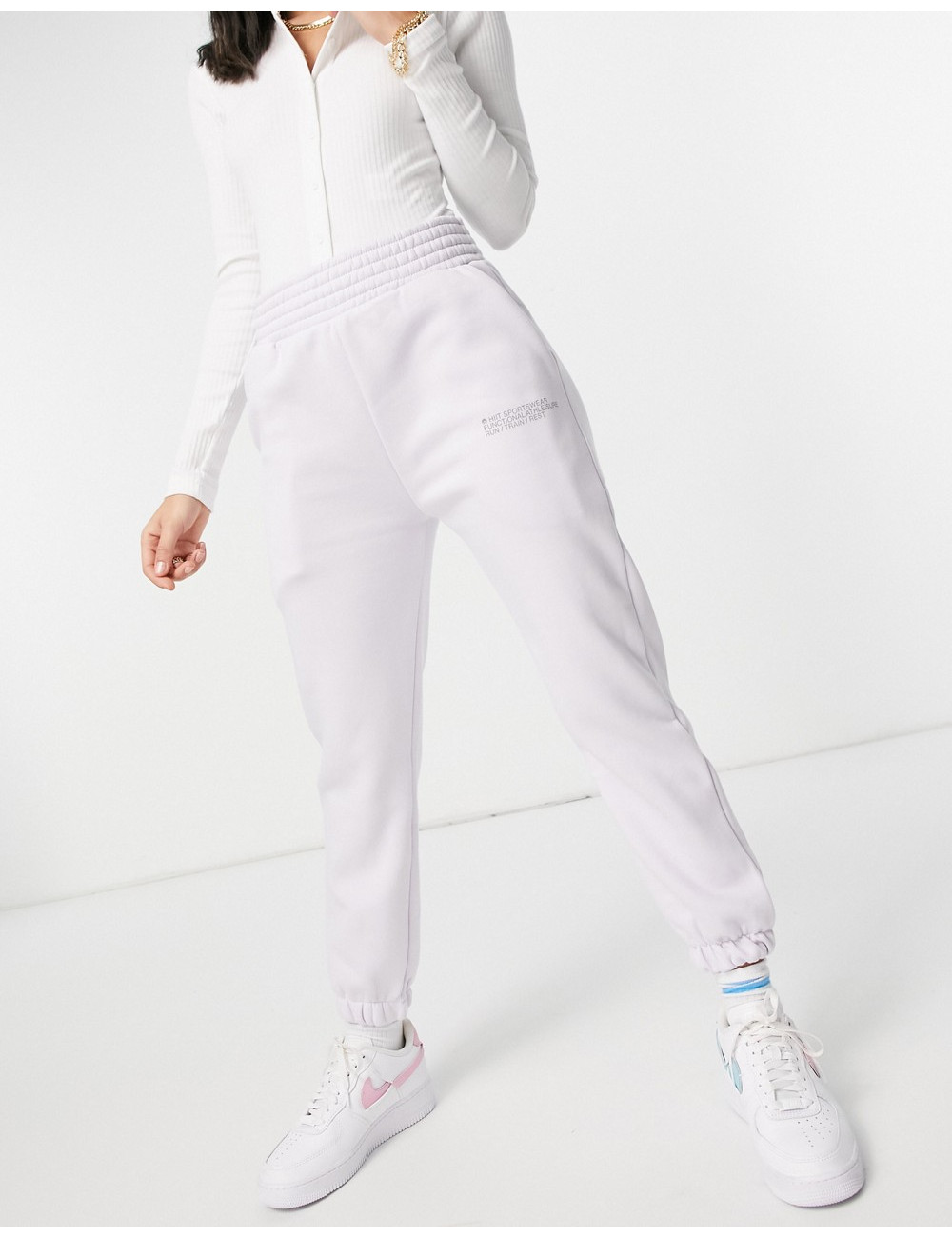 HIIT signature jogger in lilac