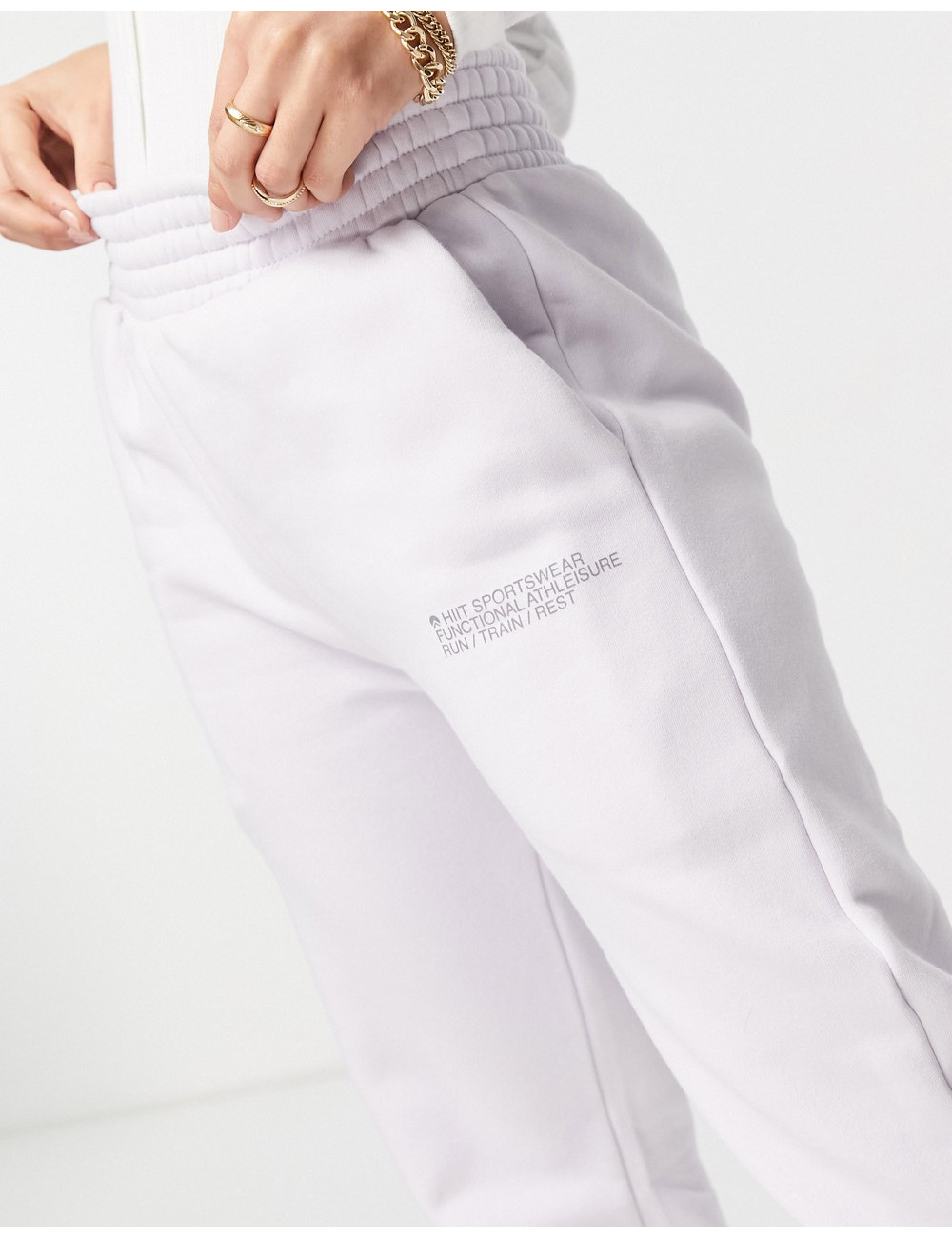 HIIT signature jogger in lilac
