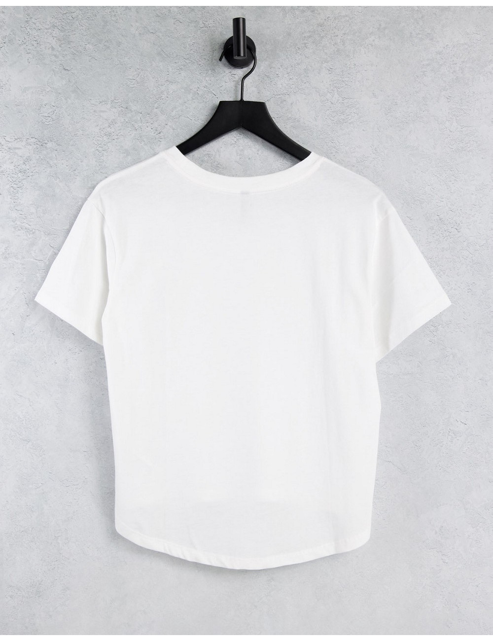 Pieces Tall crop t-shirt in...