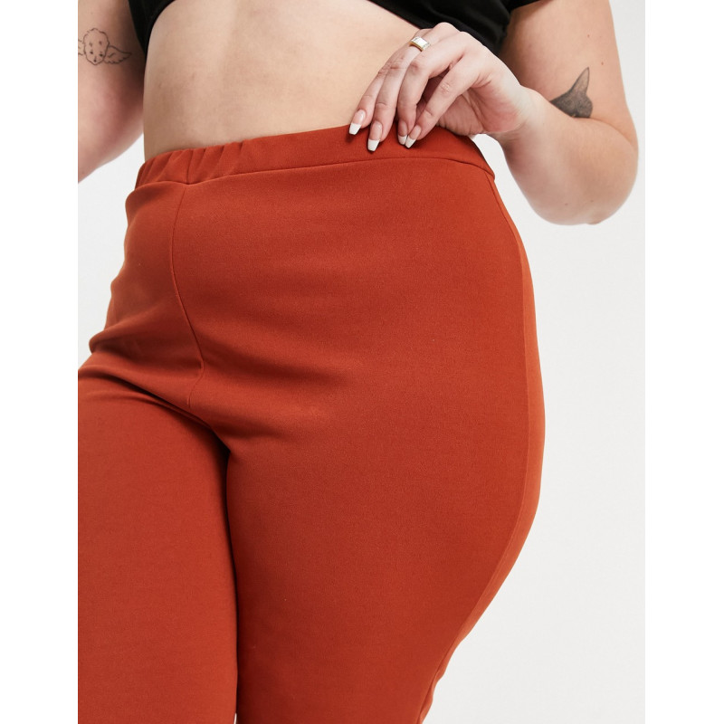 Missguided Plus jogger in rust