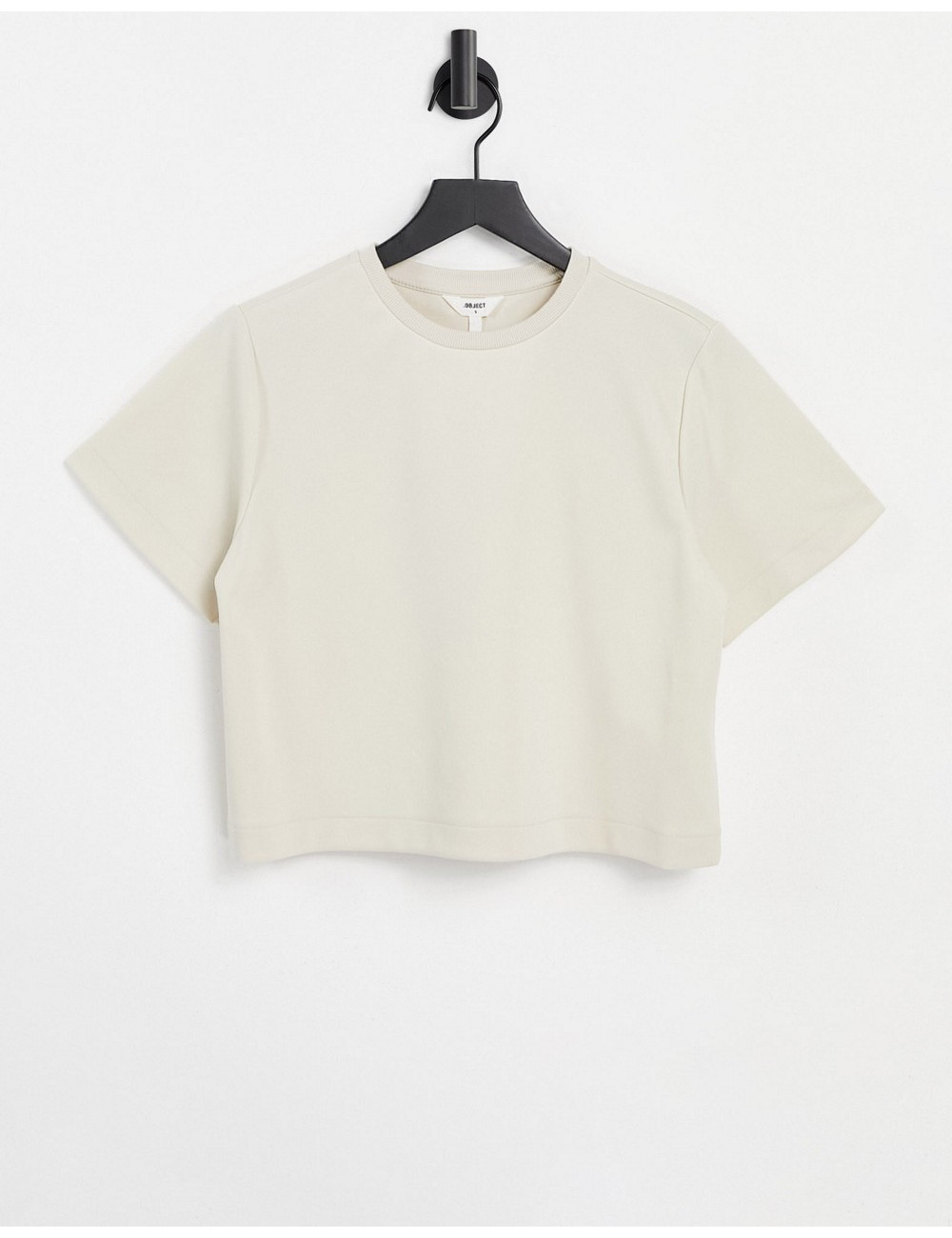 Object cropped t-shirt in...