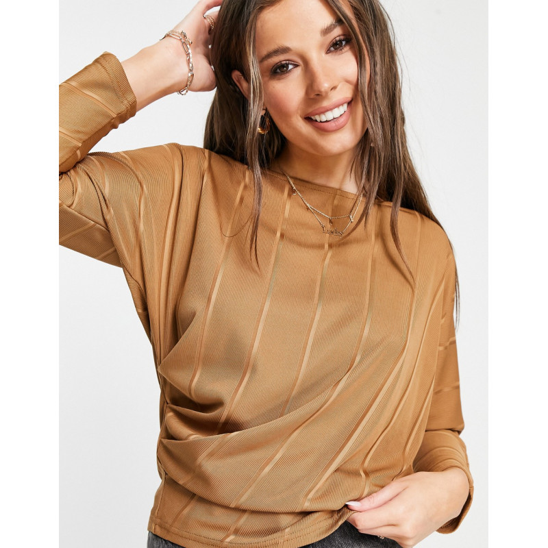 JDY Bina 3/4 sleeve rib top...