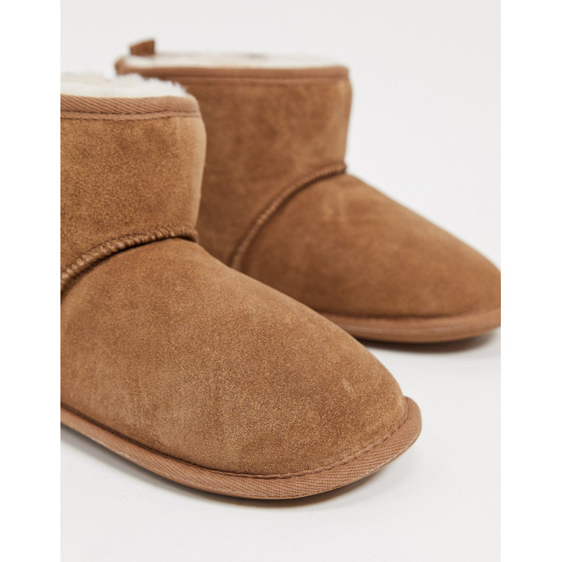 Sheepskin by Totes boot...
