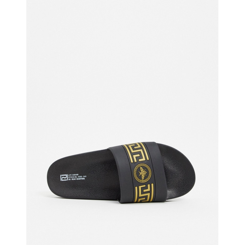 River Island sliders with...