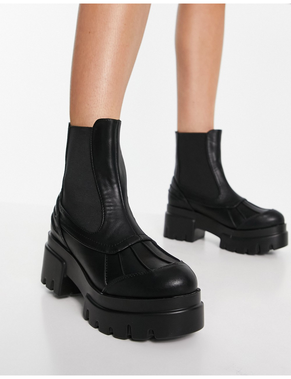 Ego Raven chunky boots in...