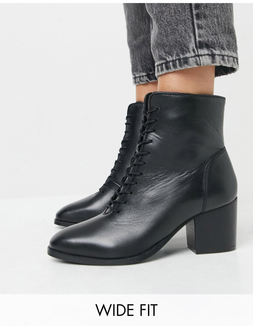 Yours lace up leather ankle...