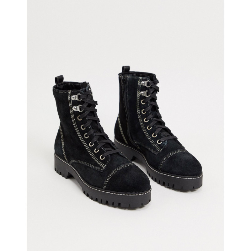 River Island suede lace up...