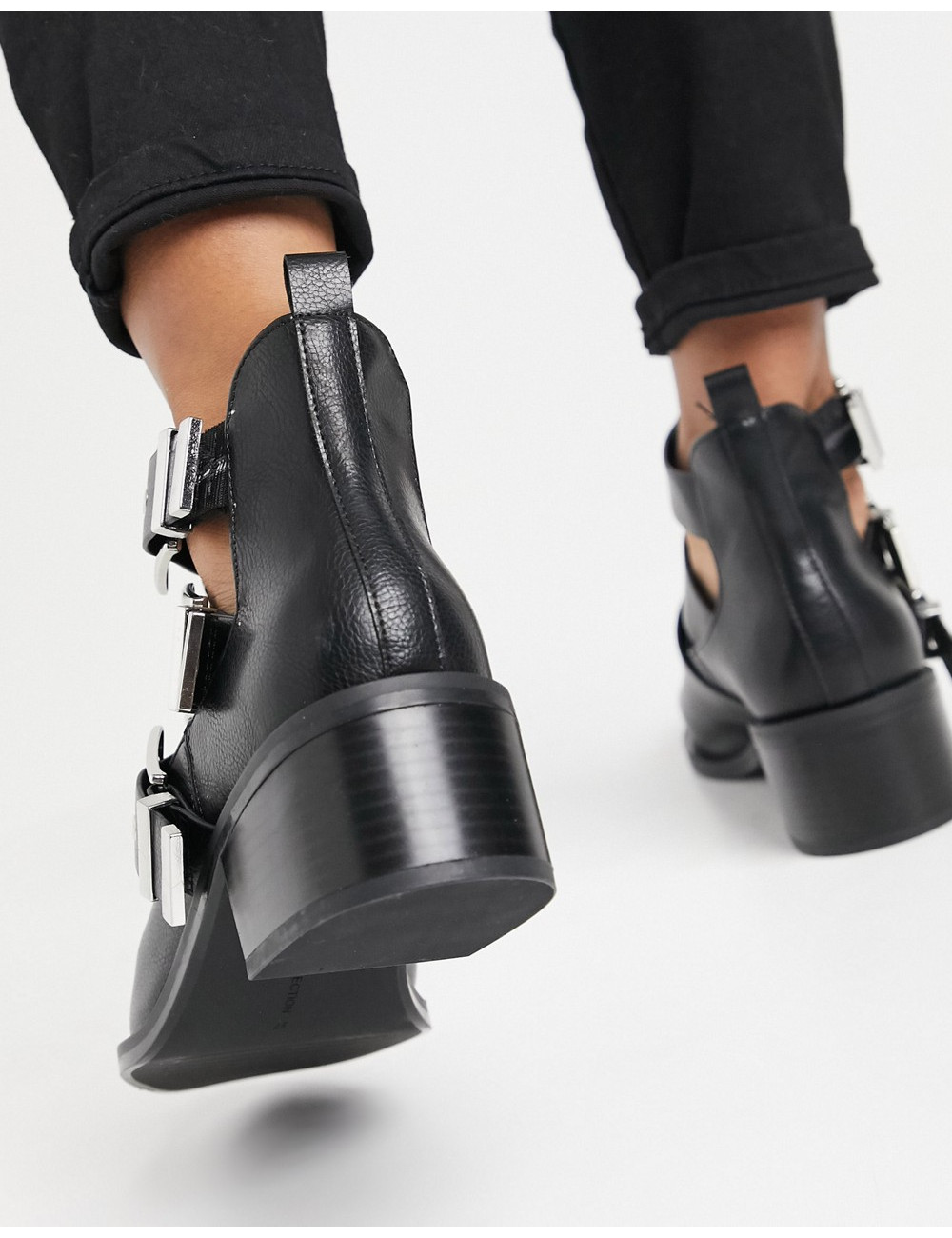 Pull&Bear ankle boot with...