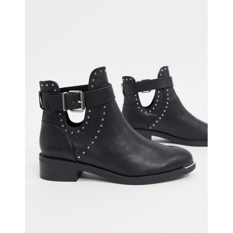 Pull&Bear studded boot in...
