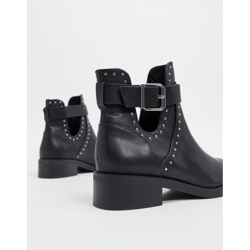 Pull&Bear studded boot in...