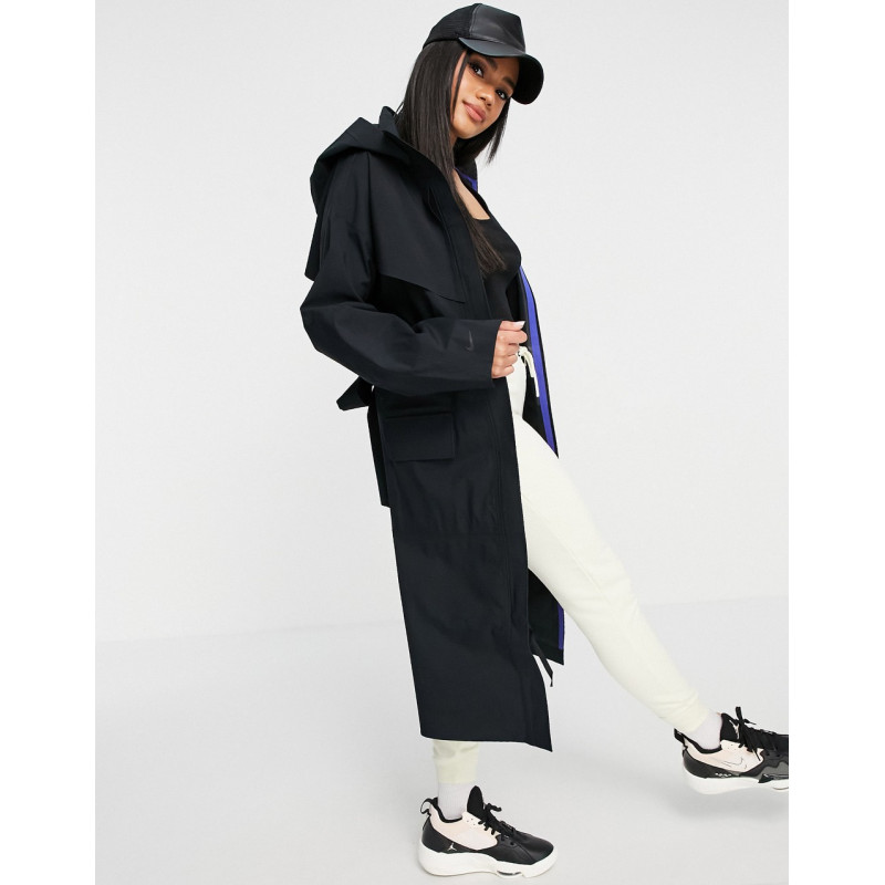 Nike woven trench coat in...