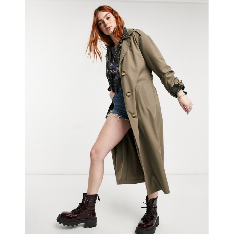 Only longline trench coat...