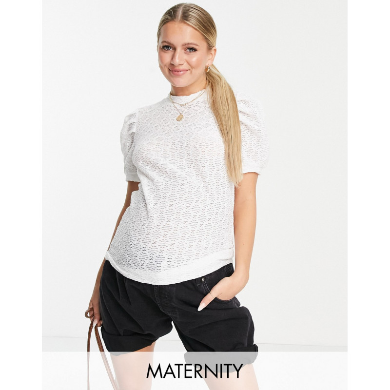 Pieces Maternity high neck...