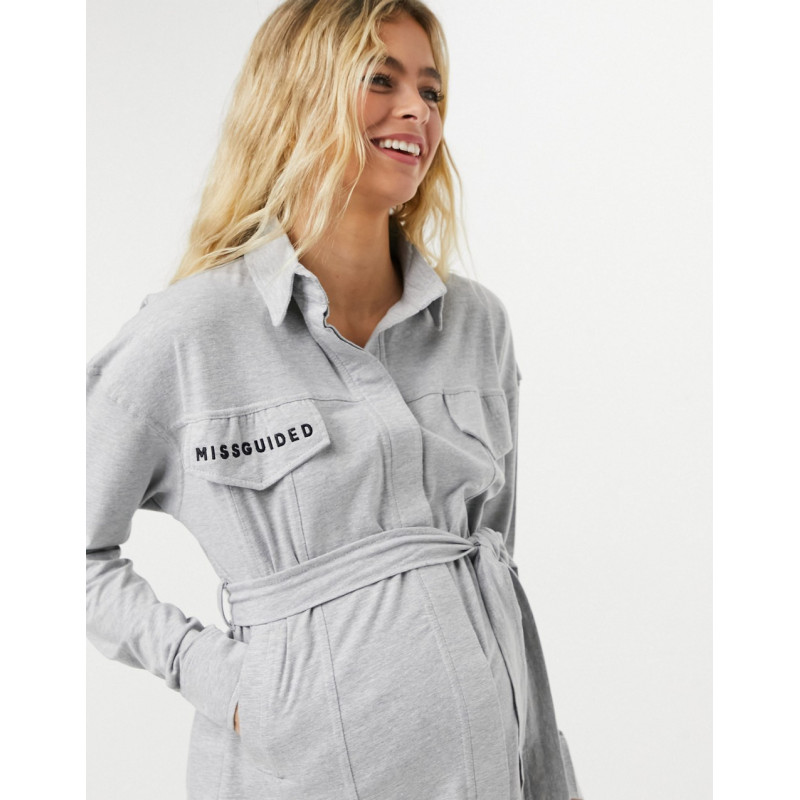 Missguided Maternity belted...