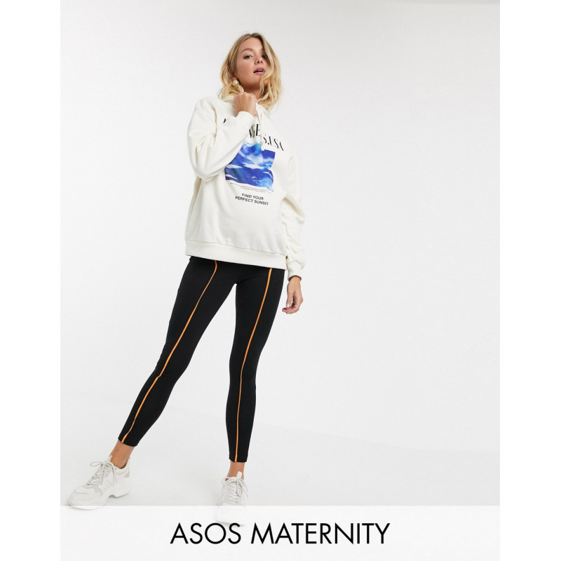 ASOS DESIGN Maternity piped...