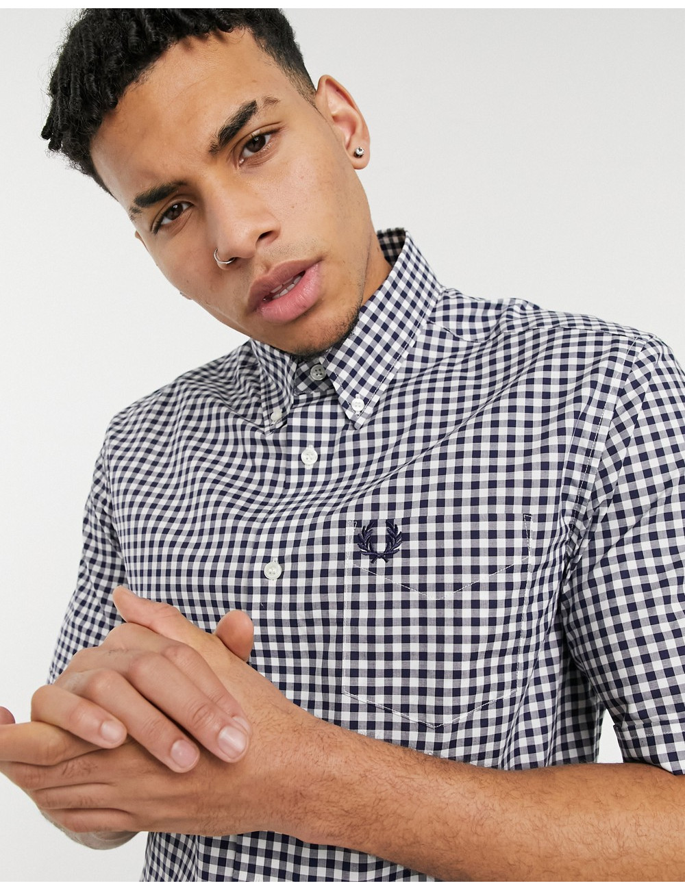 Fred Perry gingham short...