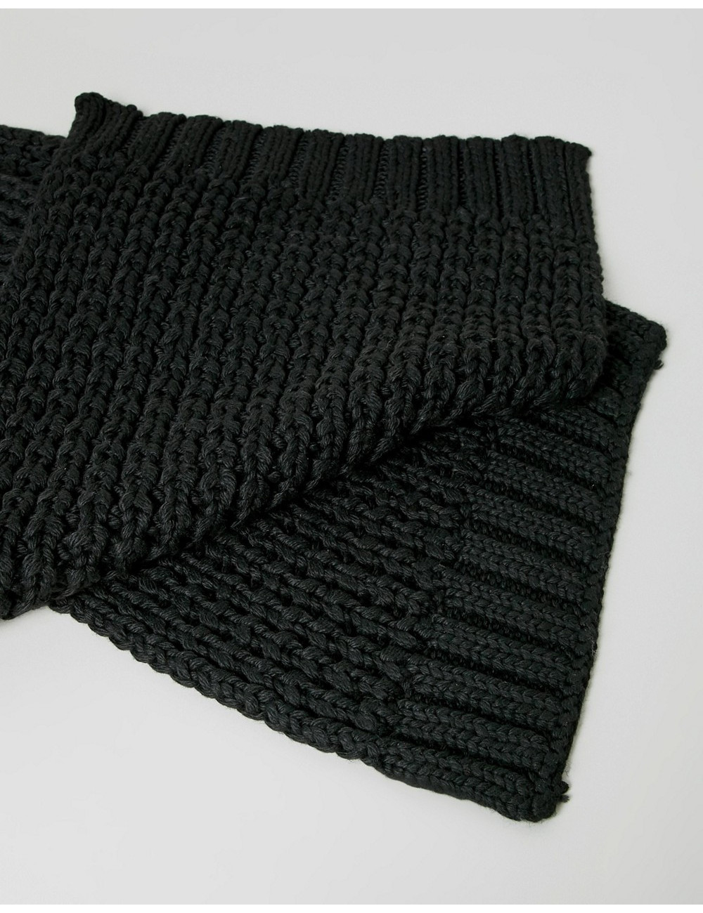 ASOS DESIGN knitted scarf...