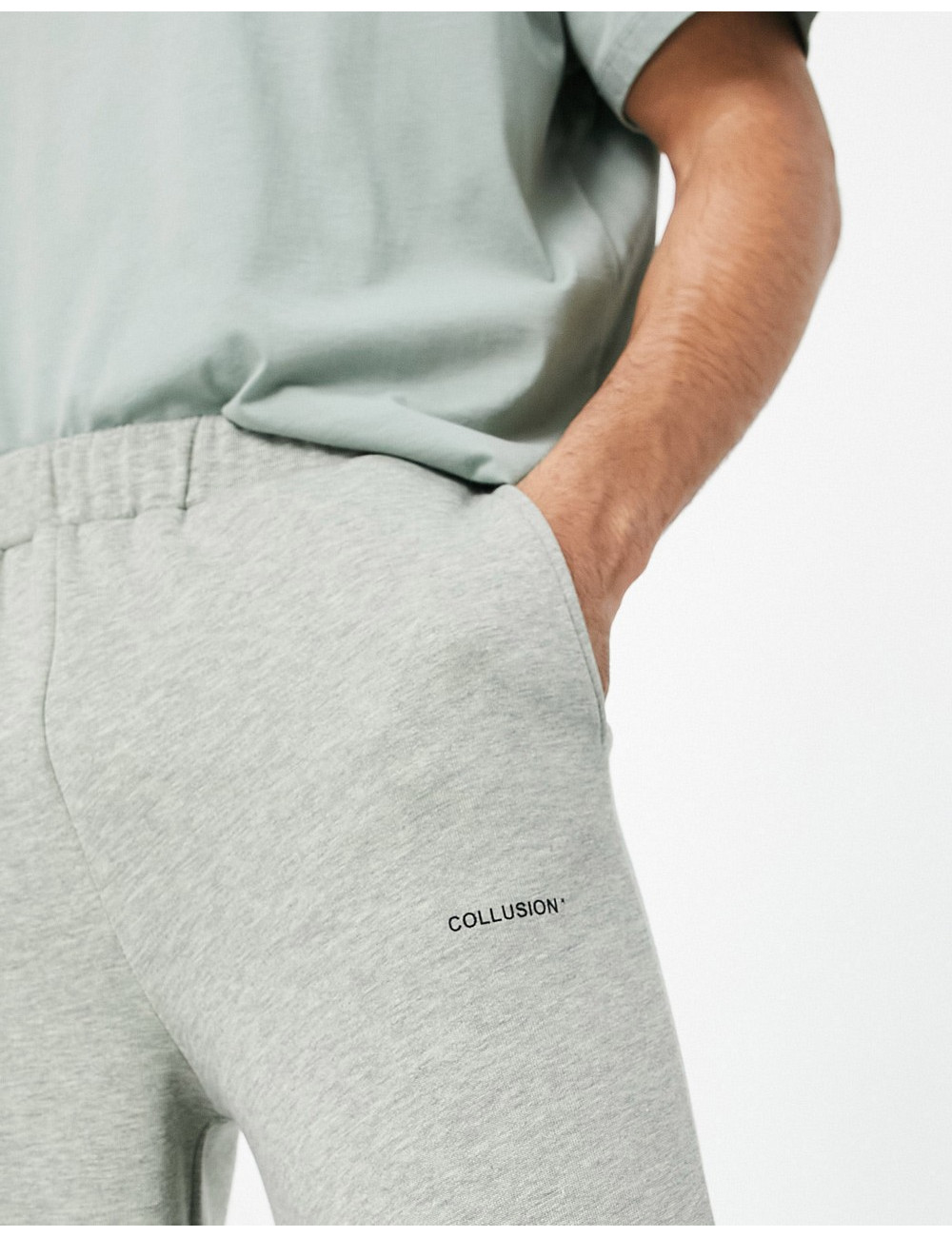 COLLUSION relaxed joggers...