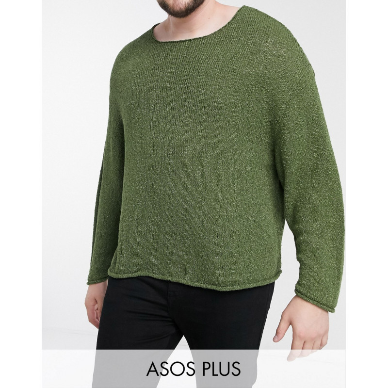 ASOS DESIGN Plus knitted...
