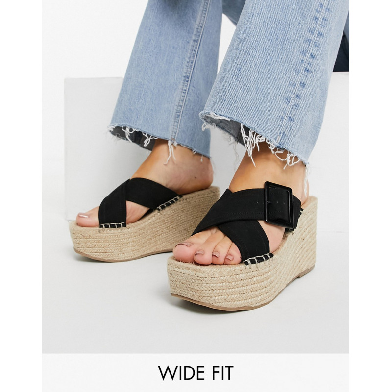 ASOS DESIGN Wide Fit Way...