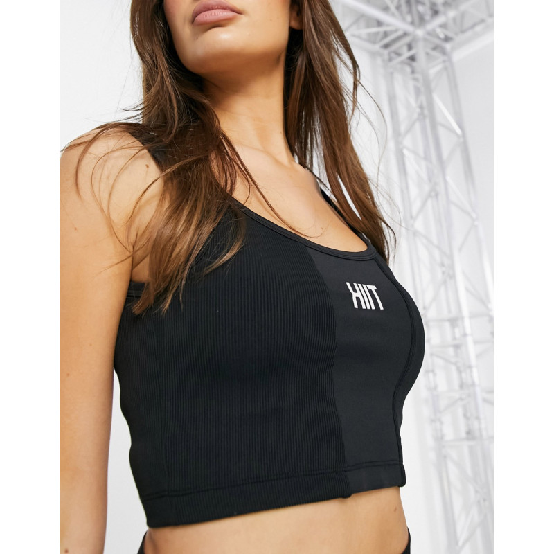 HIIT ribbed seamless vest...