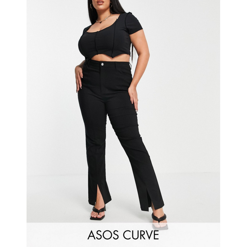 ASOS DESIGN Curve high rise...